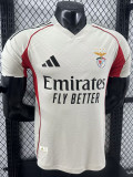 25/26 Benfica Away   Player Version  Soccer Jersey