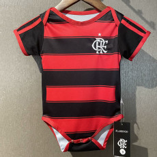 25/26  Flamengo Home  Baby Infant Crawl Suit