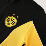25/26 Dortmund Black Jacket Tracksuit#01