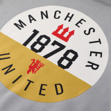 25/26 Man Utd Grey Hoodie Set