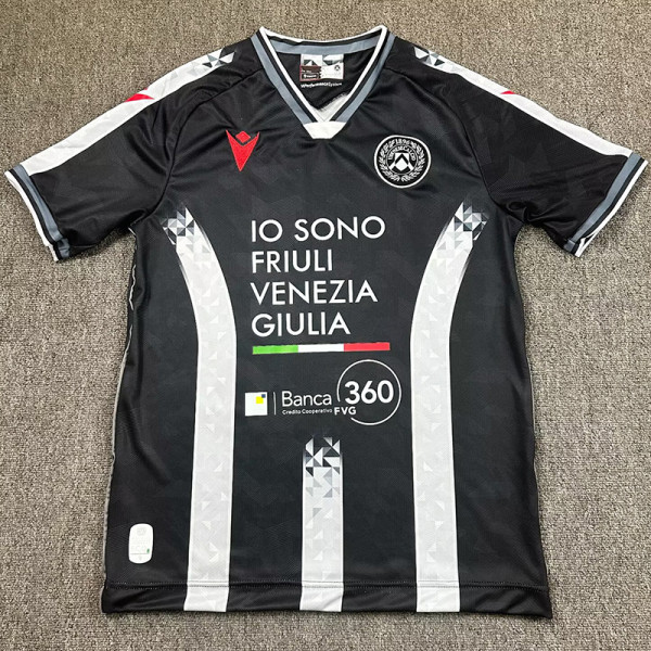 25/26 Udinese  Home Fans Soccer Jersey