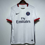 2015-2016  PSG Paris  White Retro Soccer Jersey