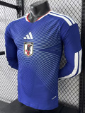 26/27 Japan Home Player Version Long Sleeve Soccer Jersey