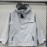 25/26 Archaeopteryx Grey Thin  Assault  Hooded Windbreaker #H003