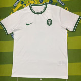 25/26 Sporting Lisbon Retro Cycling Edition Fans Soccer Jersey