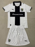 25/26 Parma Home Kids Soccer Jersey