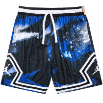 25/26 New Jordan Casual NBA Edition Starry Sky Blue shorts#C2506