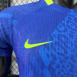 25-26 Brazil Away  Player Version Soccer Jersey（带星）