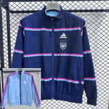 25/26ARS Sky Blue and Royal Blue Double Sided Windbreaker (双面风衣)