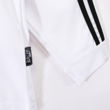 2002/2003 RMA Home  Long Sleeve  Retro Soccer Jersey 欧冠版