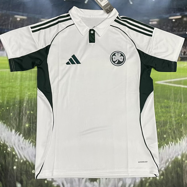 25/26 Panathinaikos FC White Fans Soccer Jersey