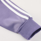 25/26 Man Utd Light Purple Jacket Tracksuit#07
