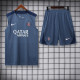 25-26 PSG Grey Training Tank top and shorts suit