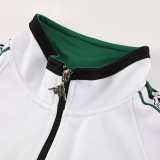 25/26 Real Betis White &Black Retro Jacket Tracksuit(01)
