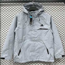 25/26ＡＤ Grey Thin Assault  Hooded Windbreaker #H004