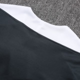 25/26 CHE Dark Grey Kids Half Pull Tracksuit #E25135 (童装、半拉链)
