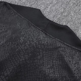 25/26 BAR Steel Seal Edition Black Kids Half Pull Tracksuit #E25165(半拉链、童装)