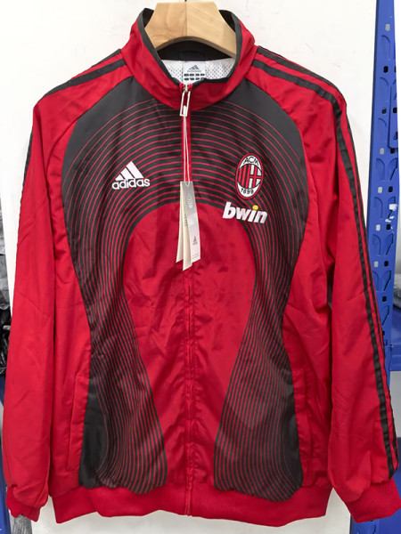 25/26 ACM Red &Black Embroidery Retro windbreaker