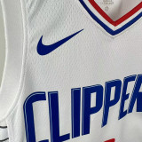 22/23 Clippers PUAL # 3 White Top Quality Hot Pressing NBA Jersey
