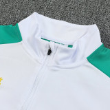25/26  Cameroon White Half Pull Tracksuit  (半拉链)
