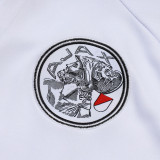 25/26 Ajax White  Kids Jacket Tracksuit#E25126