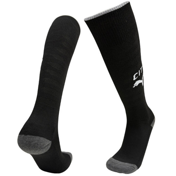25/26 Man City Away Black Fans  socks