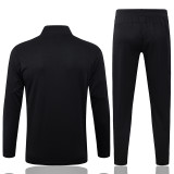 25/26 Man City White Lightning Half Pull Tracksuit#B25133 (半拉链)