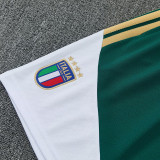 26-27 Italy White Training Short Suit