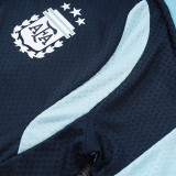 26/27 Argentina Royal Blue Half Pull Player Version Training Short Suit(半拉球员版)