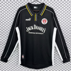 1999/2000 St. Pauli Away Long Sleeve Retro Soccer Jersey