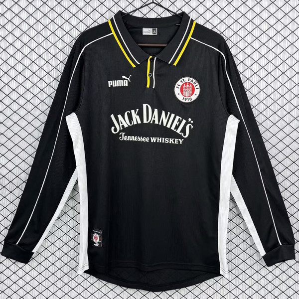 1999/2000 St. Pauli Away Long Sleeve Retro Soccer Jersey