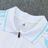 26/27 Argentina White polo shirts pants suit