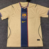26/27 BAR Retro Edition Yellow Fans Soccer Jersey
