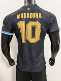 2026 Argentina (MARADONA#10Commemorative Edition)  Black Player Version Soccer Jersey