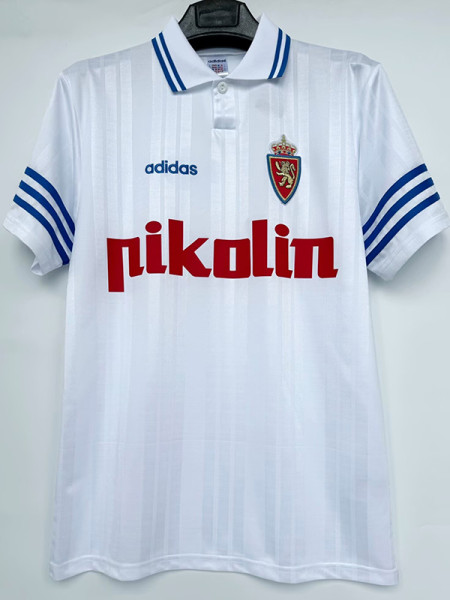 1995/1996 Zaragoza Home1:1 Retro  Soccer Jersey