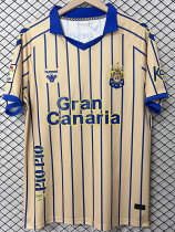 25/26 Las Palmas Yellow Retro Soccer Jersey(带复古章)
