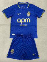 25/26 Monaco Away Kids Soccer Jersey