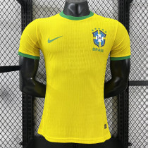 26/27 Brazi Simulated Edition Yellow Player Version Soccer Jersey