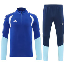26-27AD Blue Half Pull Tracksuit#814(半拉链)