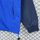 1989 Napoli Dark Blue Retro Windbreaker