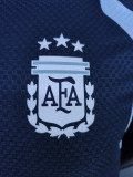 25/26 Argentina Royal Blue Half Pull Player VersionTraining Shirts#(半拉球员版)