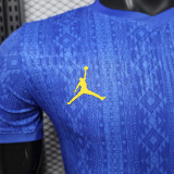 26/27 Brazi Special Edition Blue Player Version Soccer Jersey