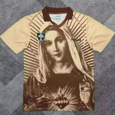 26/27 Brazil Mary khaki Fans Soccer Jersey