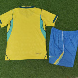 26/27 Brazil Home Kids Player Version Soccer Jersey#童装球员