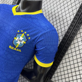 26/27 Brazil Special Edition Blue Player Version Soccer Jersey