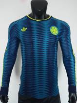 26-27 Colombia Away Long Sleeve Player Version Soccer Jersey