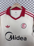 2026 Sevilla Retro Edition White Fans Soccer Jersey(带复古章)