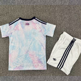 25-26 Costa Rica Away Kids Soccer Jersey
