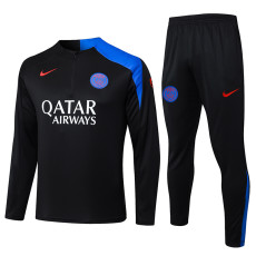 25-26 PSG Black(T90 Edition) Inkjet Half Pull Tracksuit#B25122 (半拉链)