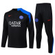 25-26 PSG Black(T90 Edition) Inkjet Half Pull Tracksuit#B25122 (半拉链)